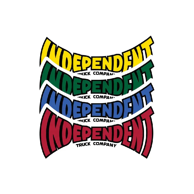 Independent Span Logo Sticker 6in Traditional Men's Wool