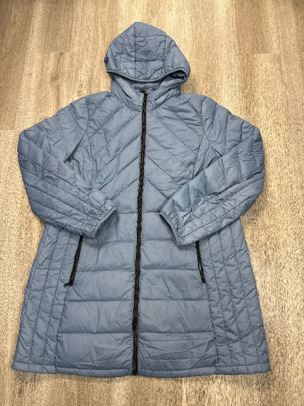 Coat Puffer & Quilted By London Fog In Blue, Size: Xl Cool Men's Skate