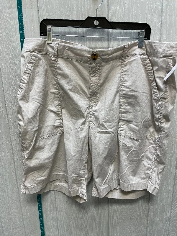 Tan Shorts Style And Company, Size 20 Artistic Men's Avant