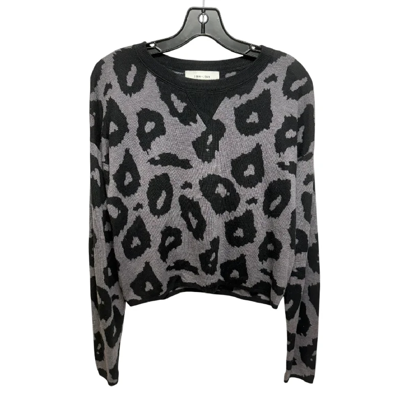 Sweater By John + Jenn In Animal Print, Size: S Monochromatic Office Style