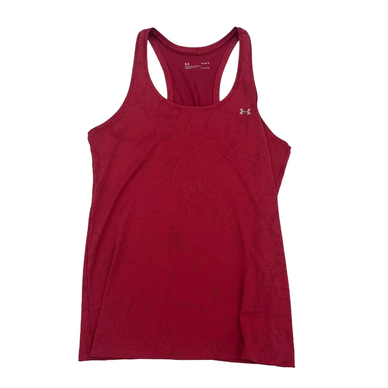 RED UNDER ARMOUR ATHLETIC TANK TOP, Size L British Gentleman Style