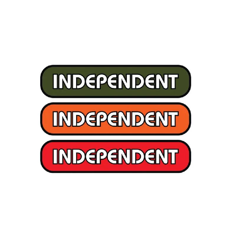 Independent B/C Groundwork Sticker 4in Classic Men's Pin