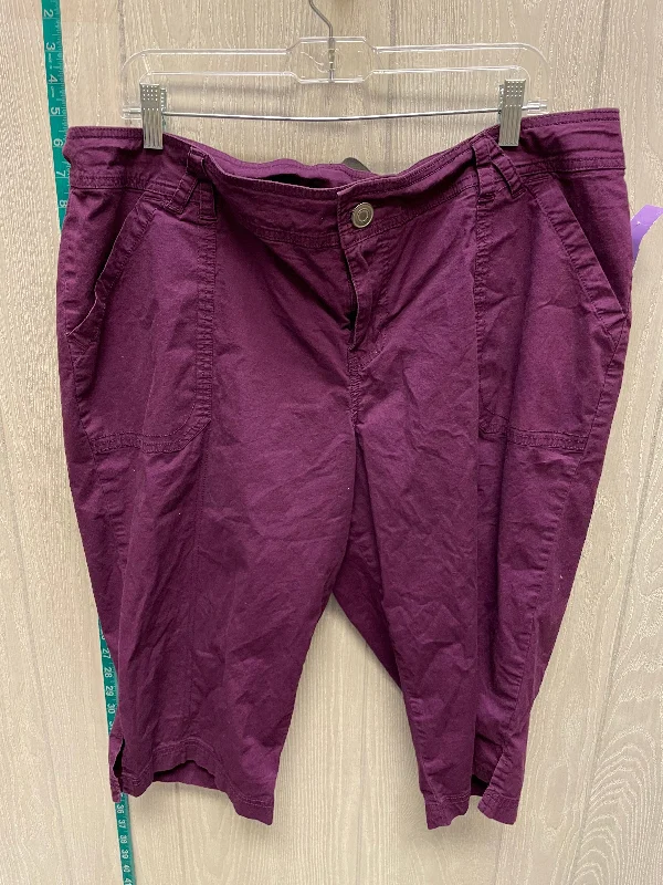 Purple Shorts Lane Bryant, Size 20 Dynamic Men's Moto