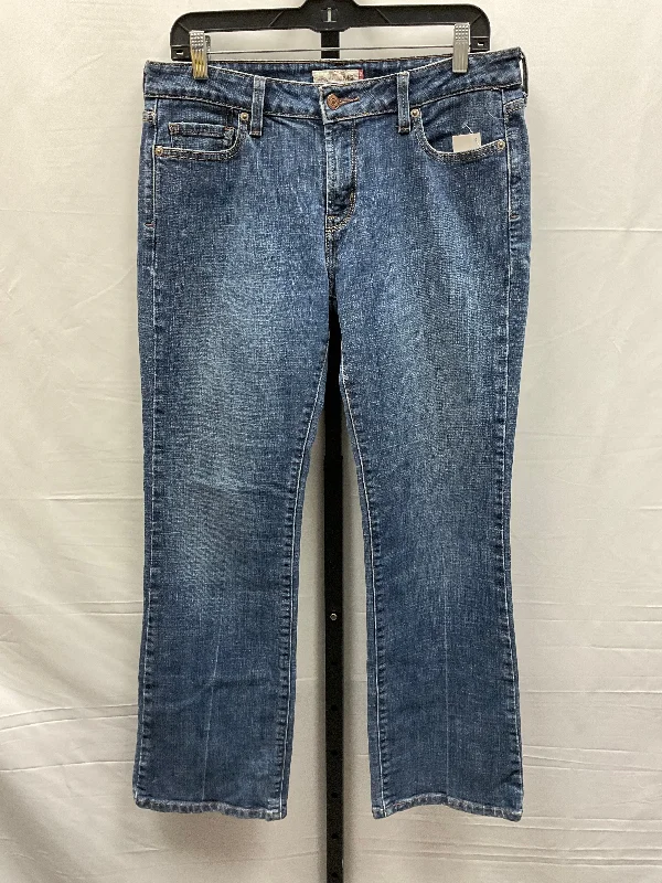 Blue Denim Jeans Boot Cut Levis, Size 12 Tough Men's Tactical