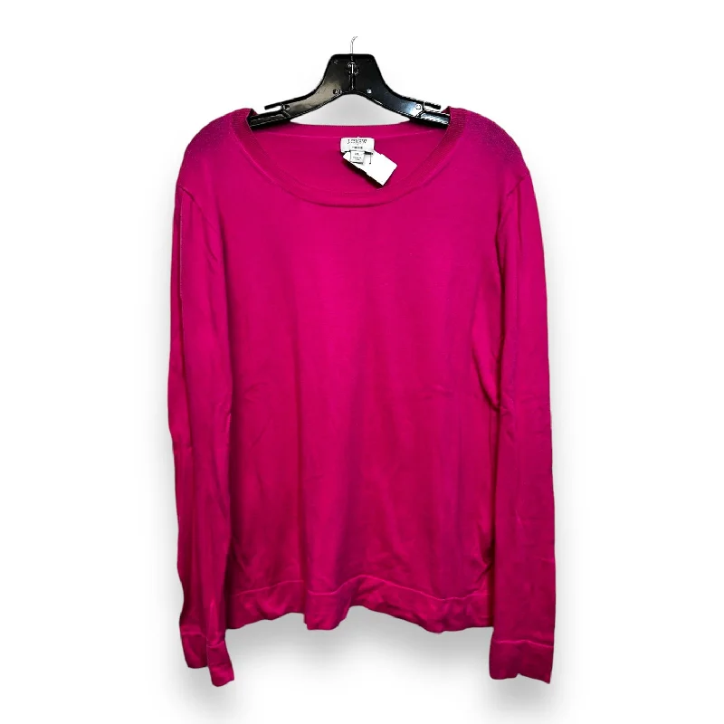 Top Long Sleeve By J. Crew In Pink, Size: Xl Artistic Men's Avant