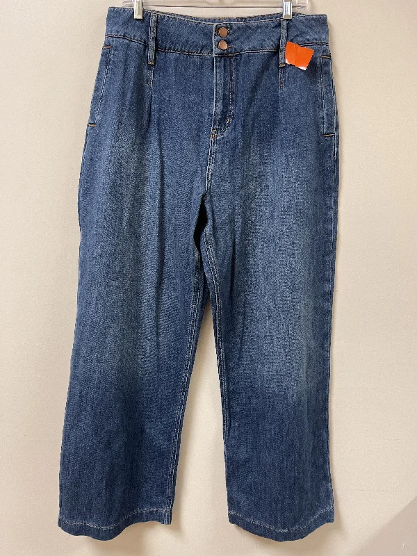 Jeans Wide Leg By Boden  Size: 12 Classic Men's Pin