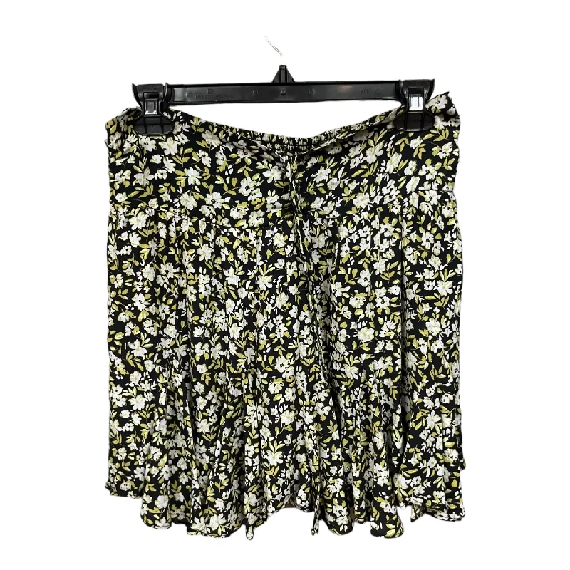 Floral Print Shorts By Together, Size L Bold Men's Statement