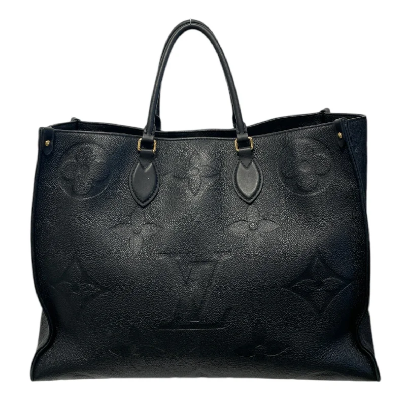 LOUIS VUITTON/Tote Bag/Monogram/Leather/BLK/louis vuitton empreinte mono Edgy Men's Punk