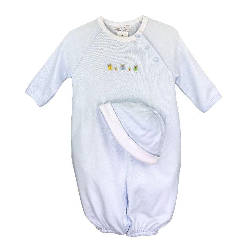 Blue Bunny Infant Convertible Gown Relaxed Men's Australian 