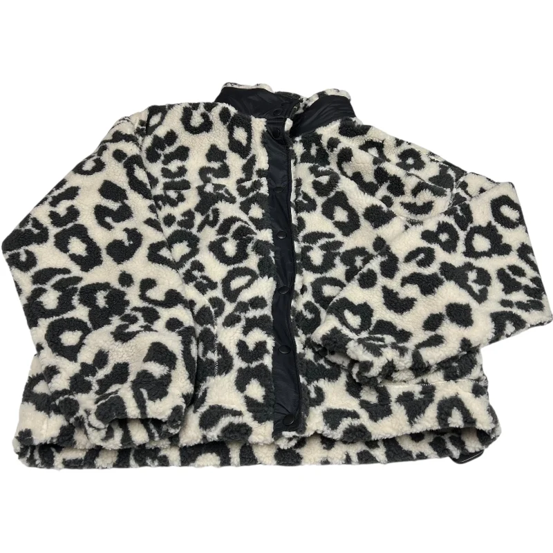 Jacket Faux Fur & Sherpa By Old Navy In Animal Print, Size: Xl Vintage Men's 1970S Disco