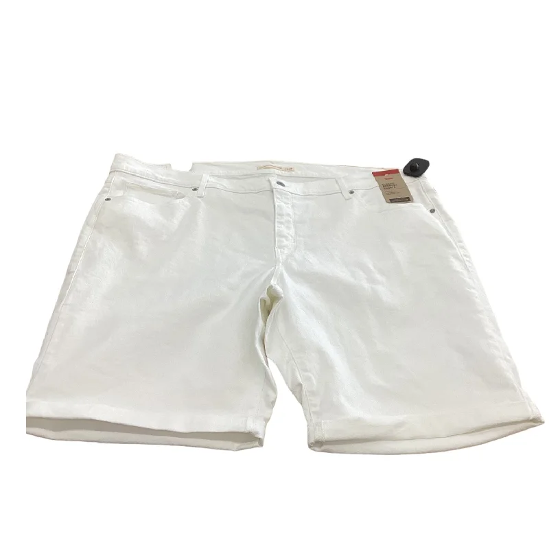 White Shorts Levis, Size 24 Relaxed Men's Beach