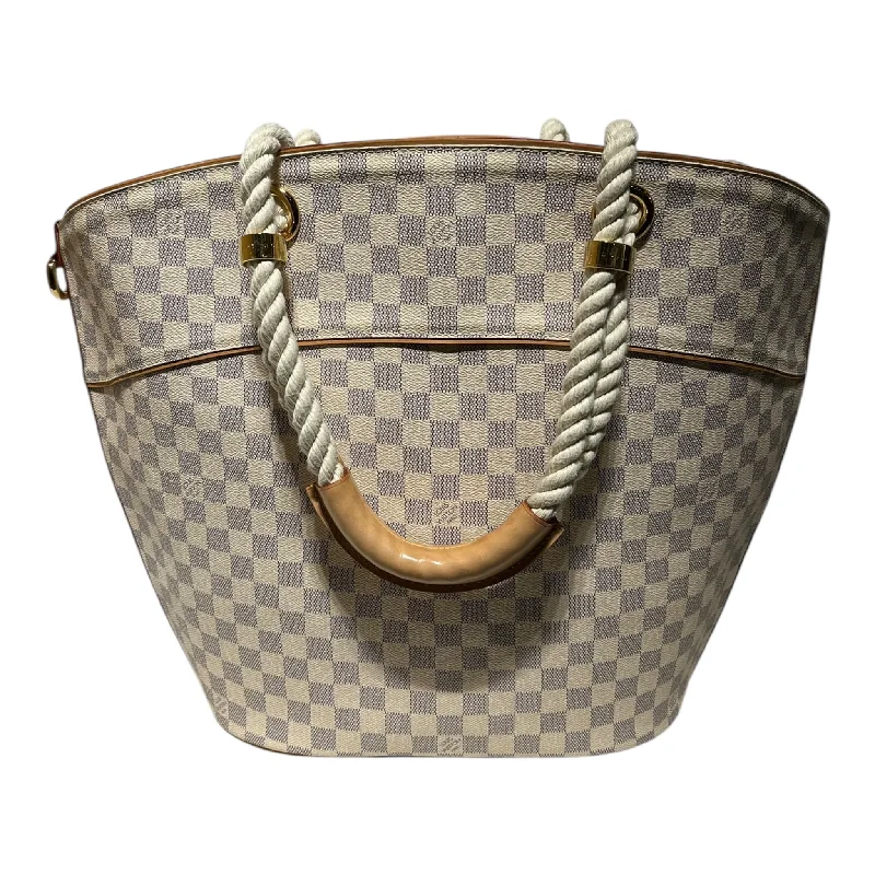 LOUIS VUITTON/Hand Bag/Monogram/Leather/WHT/Louis Vuitton Pampelonne Tough Men's Military