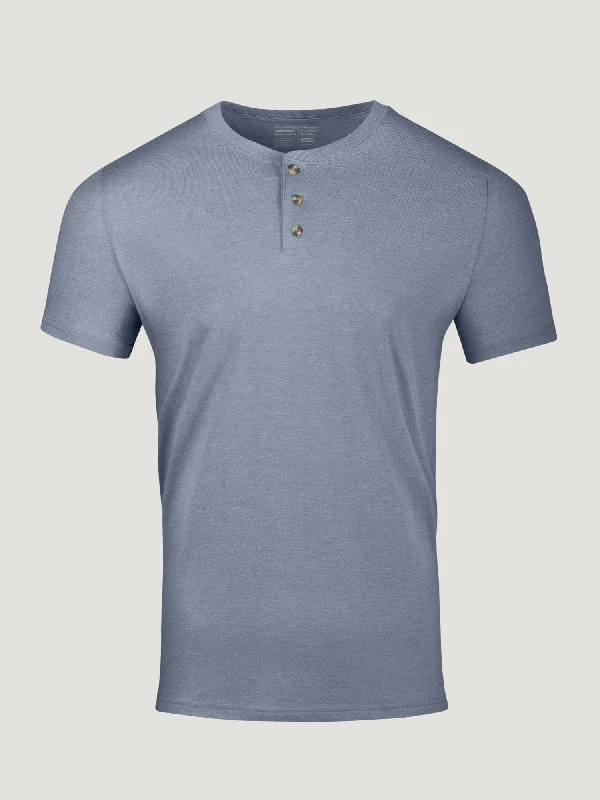 Wedgewood Short Sleeve Henley Business