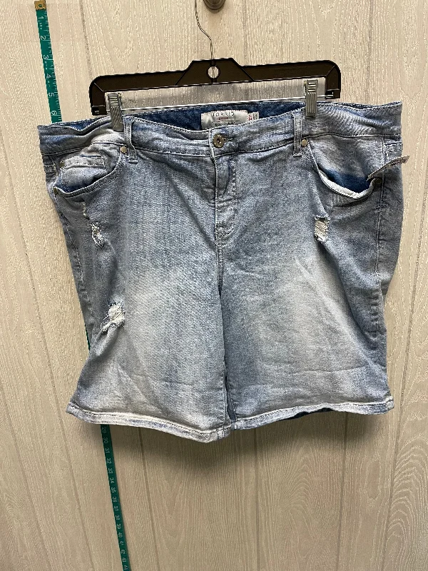 Blue Denim Shorts Torrid, Size 22 Elegant Men's Formal 