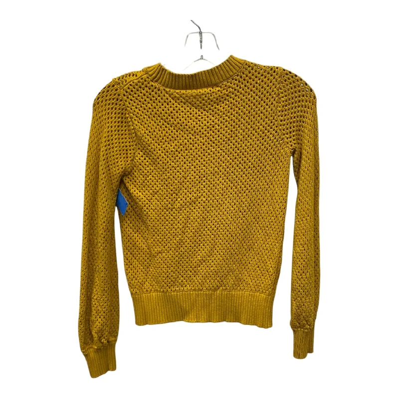 TOP LS by BAR III In YELLOW, Size: S Modern Men's 