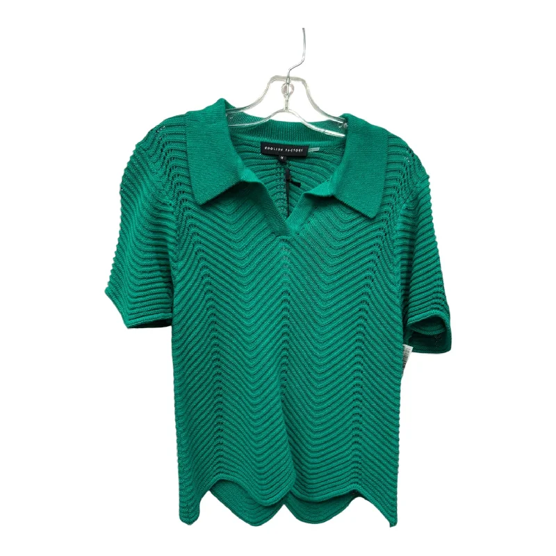 Top Ss By English Factory In Green, Size:M Business