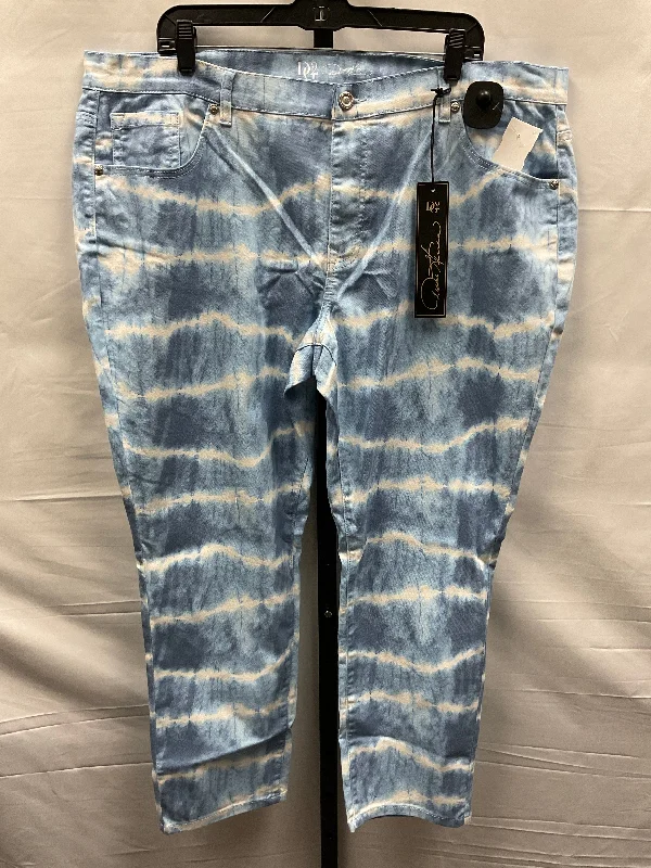 Blue Jeans Straight Diane Gilman, Size 22 Modern Men's 