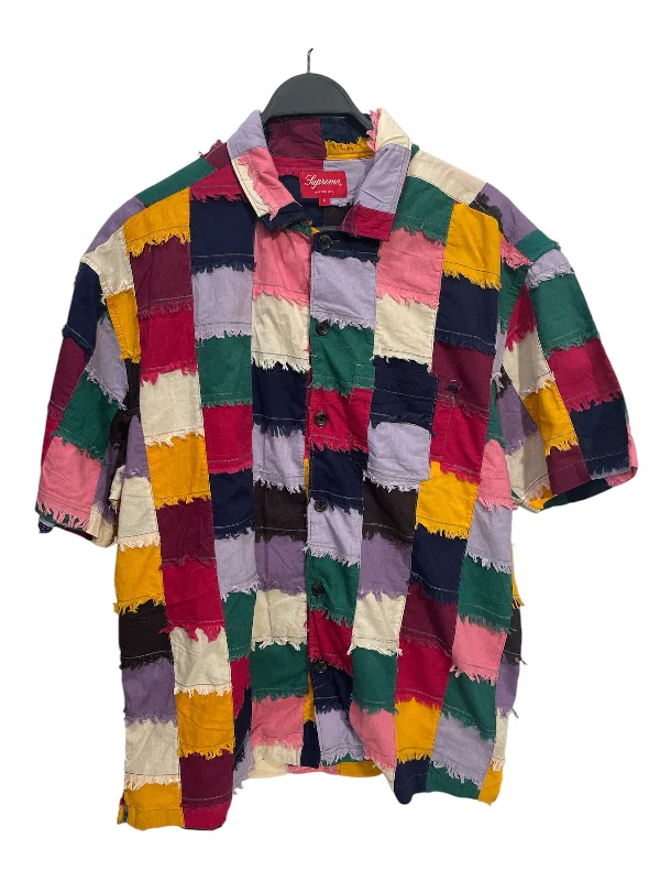 Supreme/SS Shirt/L/Polyester/MLT/All Over Print/PATCHWORK Athletic Men's High