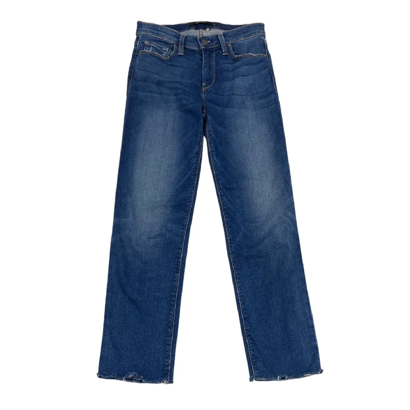 Blue Denim Jeans Straight Hudson, Size 0 Lumberjack