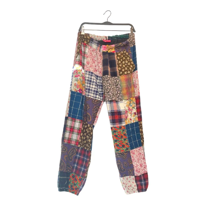 Supreme/Pants/M/Cotton/MLT/All Over Print/PATCH WORK/BOX PATCH.JOGGER Business