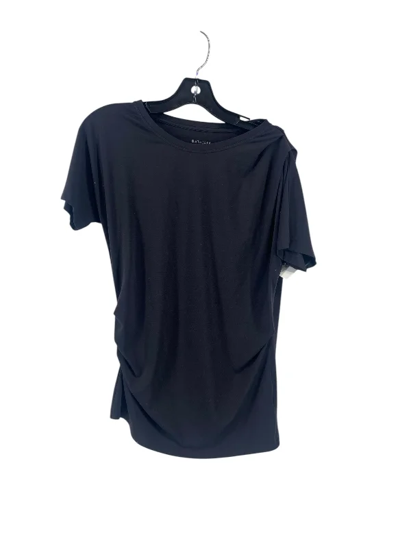 Athletic Top Short Sleeve By Athleta In Black, Size: Xs Lumberjack