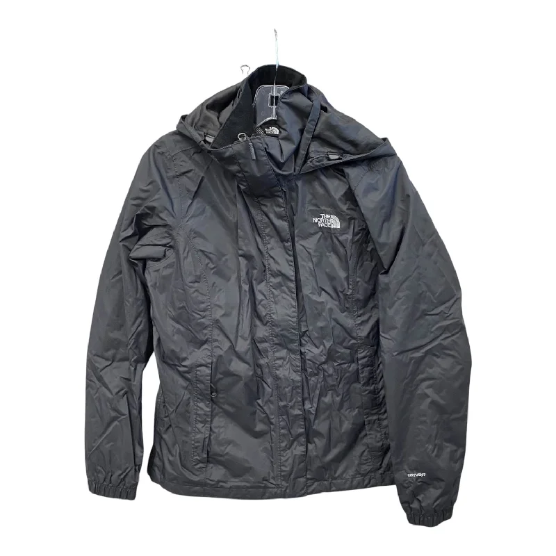 Athletic Jacket By The North Face In Black, Size:M Monochromatic Office Style