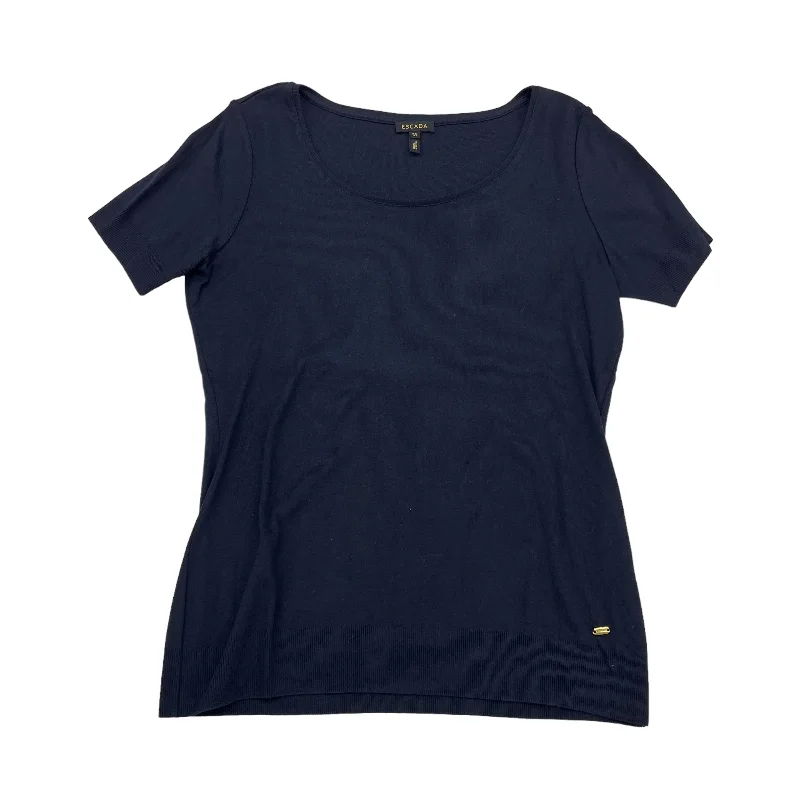 NAVY ESCADA TOP SS DESIGNER, Size M Adventure