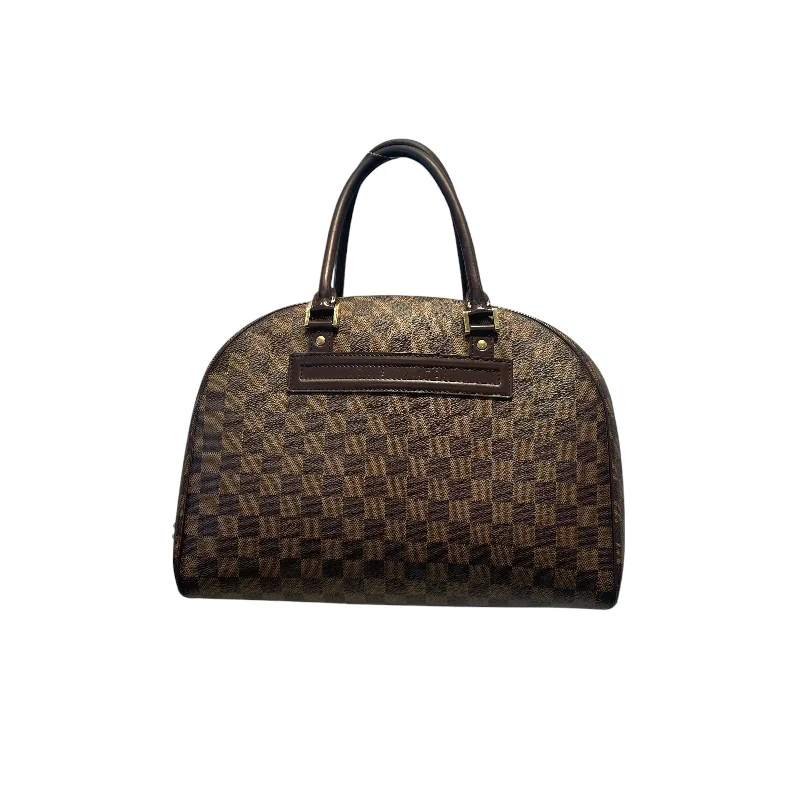 LOUIS VUITTON/Hand Bag/Monogram/Leather/BRW/Damier Ebene Earthy Men's Sustainable 