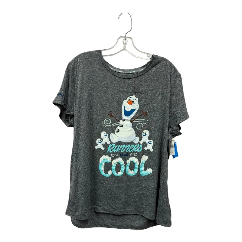 Top Ss By Disney Store In Grey, Size:2X Dynamic Men's High