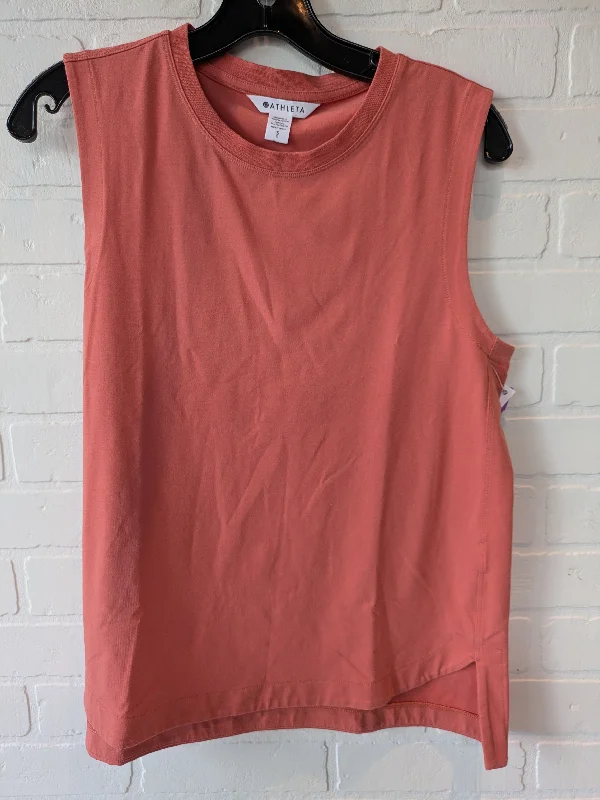 Orange Athletic Tank Top Athleta, Size S Bohemian Men's Free