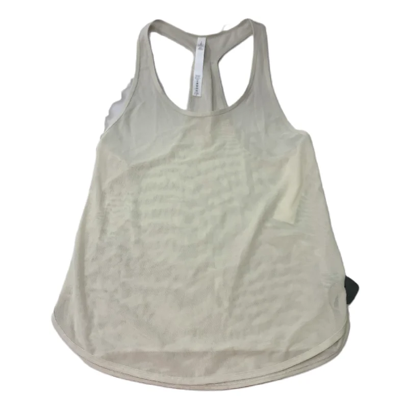 Tan  Athletic Tank Top By Lululemon  Size: S Sporty Men's Tennis