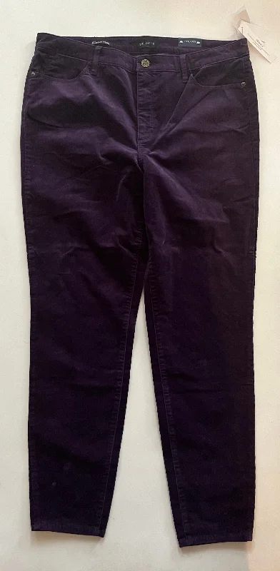 Purple Jeans Skinny Talbots, Size 14 Athletic Men's High