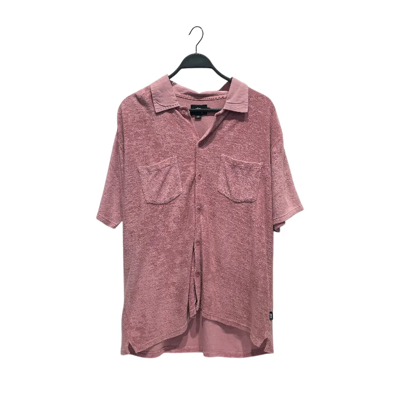 STUSSY/SS Shirt/M/Cotton/PPL/terry cloth button up Elegant Men's Cashmere