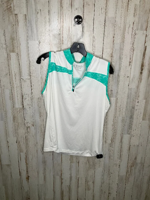 Teal Athletic Tank Top Izod, Size L Refined Men's European