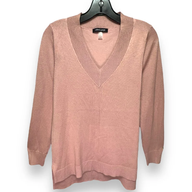 Sweater By Gap In Mauve, Size: S Stylish Men's Neon