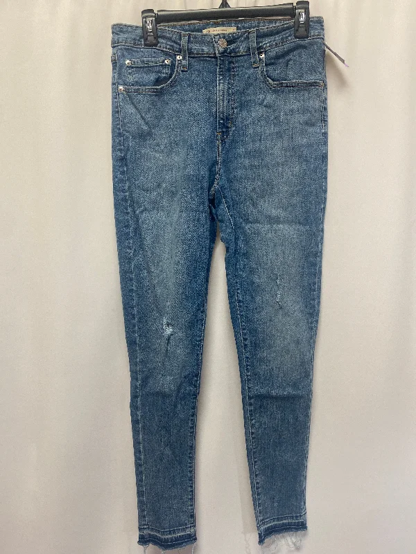 Blue Denim Jeans Skinny Levis, Size 31 Monochromatic All