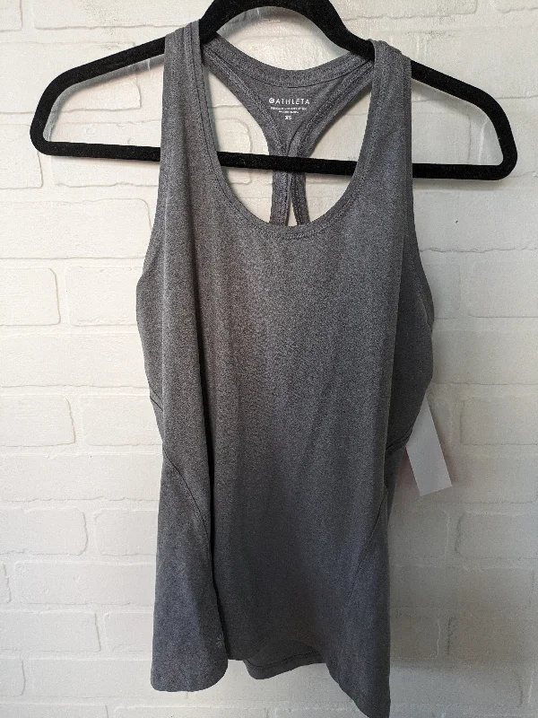 Grey Athletic Tank Top Athleta, Size Xs Elegant Men's Cashmere