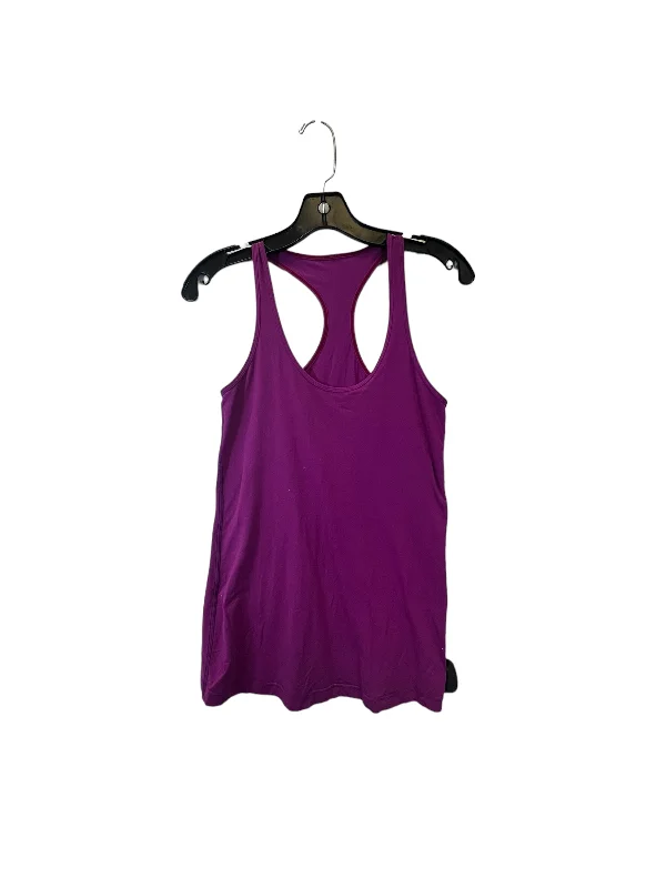 Purple Athletic Tank Top Lululemon, Size S British Gentleman Style