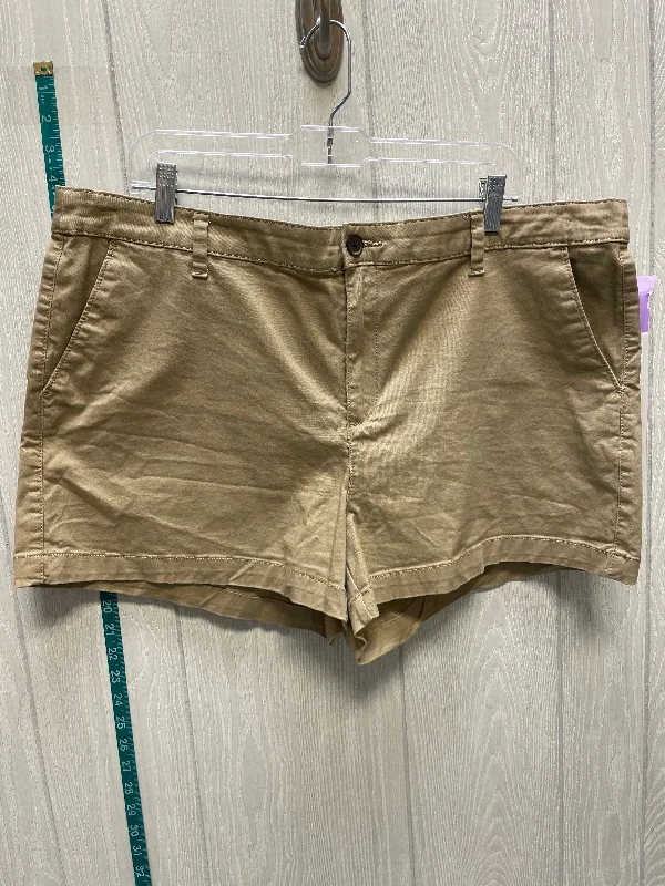 Tan Shorts A New Day, Size 18 Trendy Men's Oversized