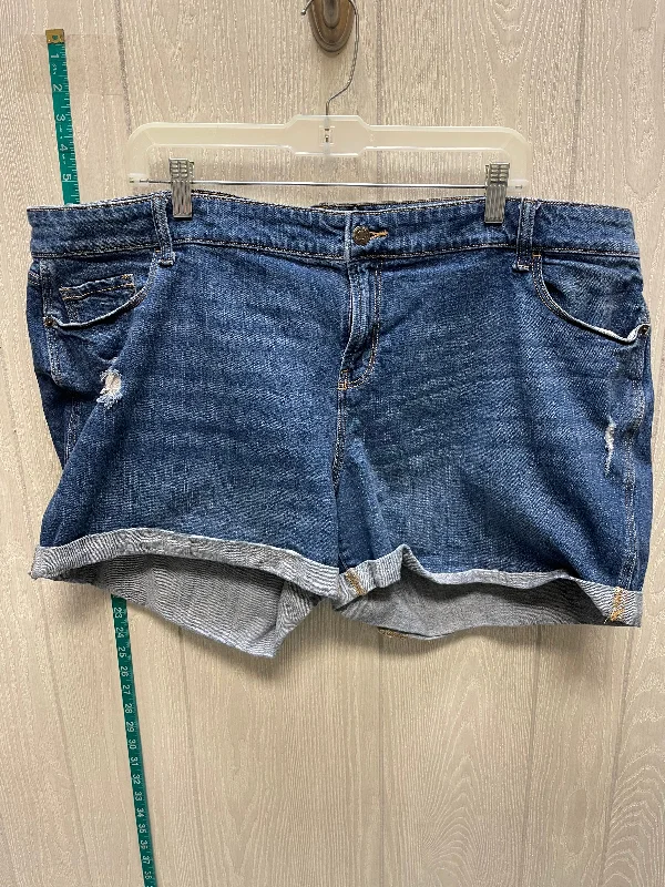 Blue Denim Shorts Old Navy, Size 22 Modern Men's Tech