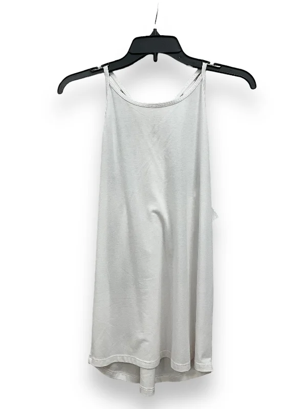 White Athletic Tank Top Athleta, Size S British Gentleman Style