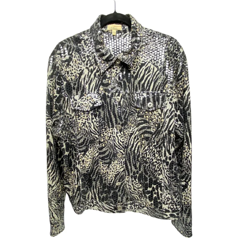 Jacket Other By Clothes Mentor In Animal Print, Size: Xl Refined Men's Classic 