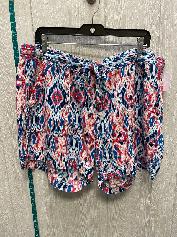 Blue Red & White Shorts St Johns Bay, Size 18 Stylish Men's Neon