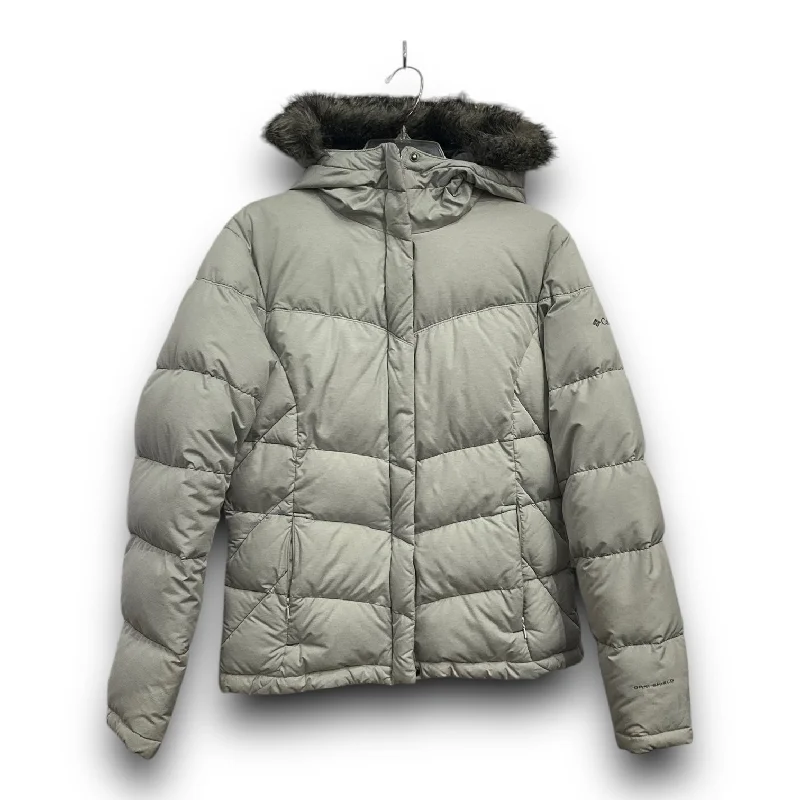 Coat Puffer & Quilted By Columbia In Grey, Size: M Sleek Men's Metallic