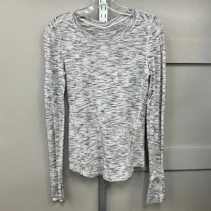 TOP LS by LULULEMON In GREY, Size: 8 Confident Men's High