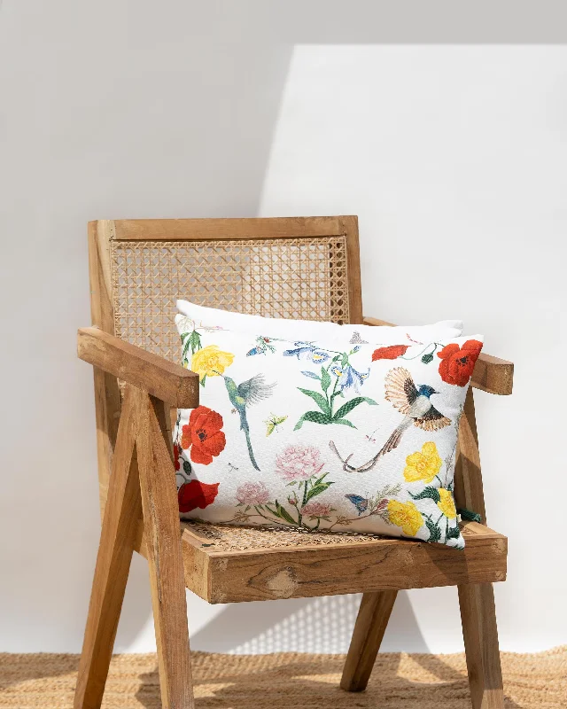 Wildflower Lumbar Cushion Cover Cool Men's Distressed