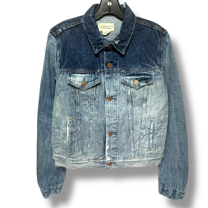 Jacket Denim By Denim & Supply By Ralph Lauren In Blue Denim, Size: L British Gentleman Style