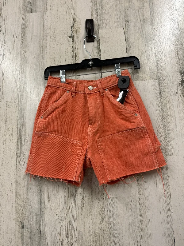 Orange Shorts Urban Outfitters, Size 00 Vintage Men's 1970S Disco