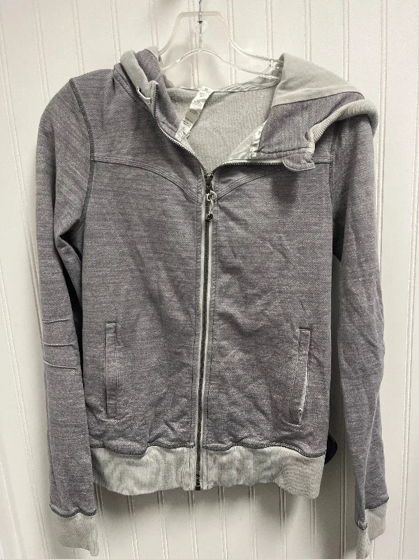 Athletic Jacket By Lululemon In Grey, Size: S Practical Men's Multi