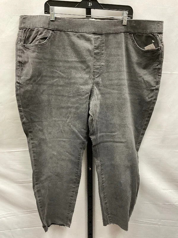 Grey Denim Jeans Skinny Sonoma, Size 24 Organic